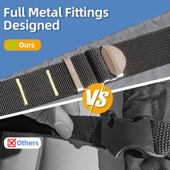 Center Console Boat Cover, 900D Heavy Duty Boat Center Console Cover with Motor Cover and Metal Windproof Adjustable Buckle