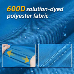 600D 4 Bow Bimini Top Storage Boot with Light Hole ,(3 Bow Without Light Hole)