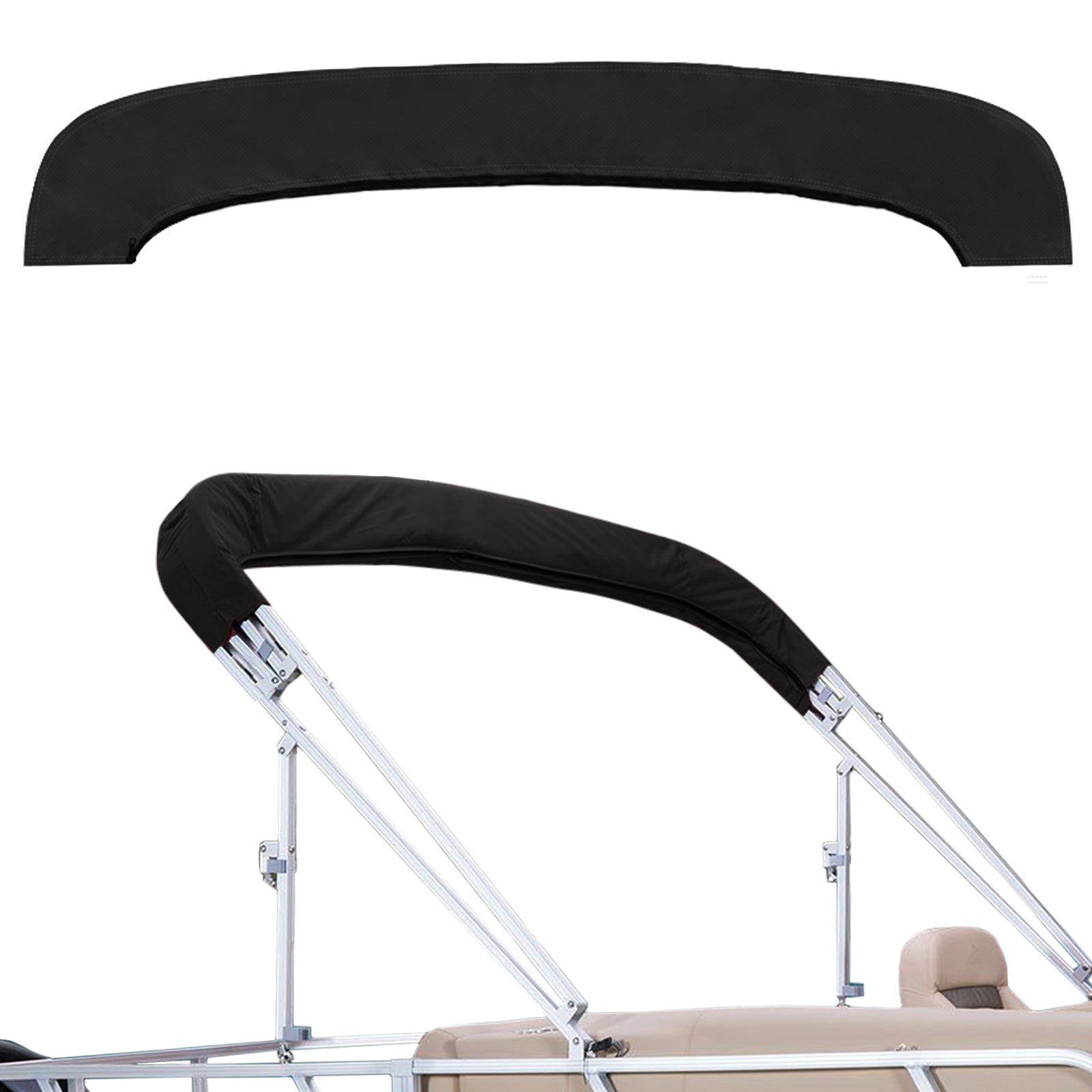 600D 4 Bow Bimini Top Storage Boot with Light Hole ,(3 Bow Without Light Hole)