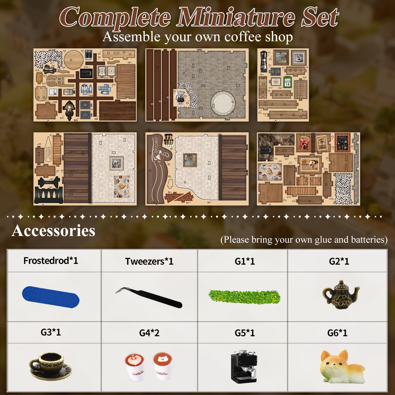 DIY Wooden Dollhouse Tiny Home Book Nook Kit – Tiny House Miniature for Adults