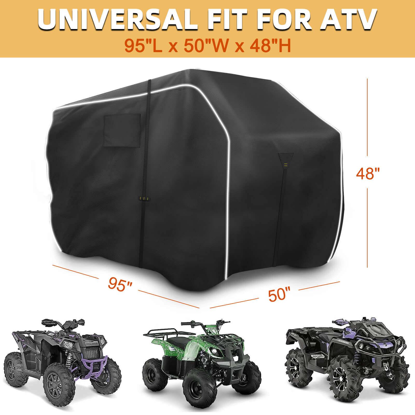 ATV Cover-zenicham Heavy Duty Quad Wheeler