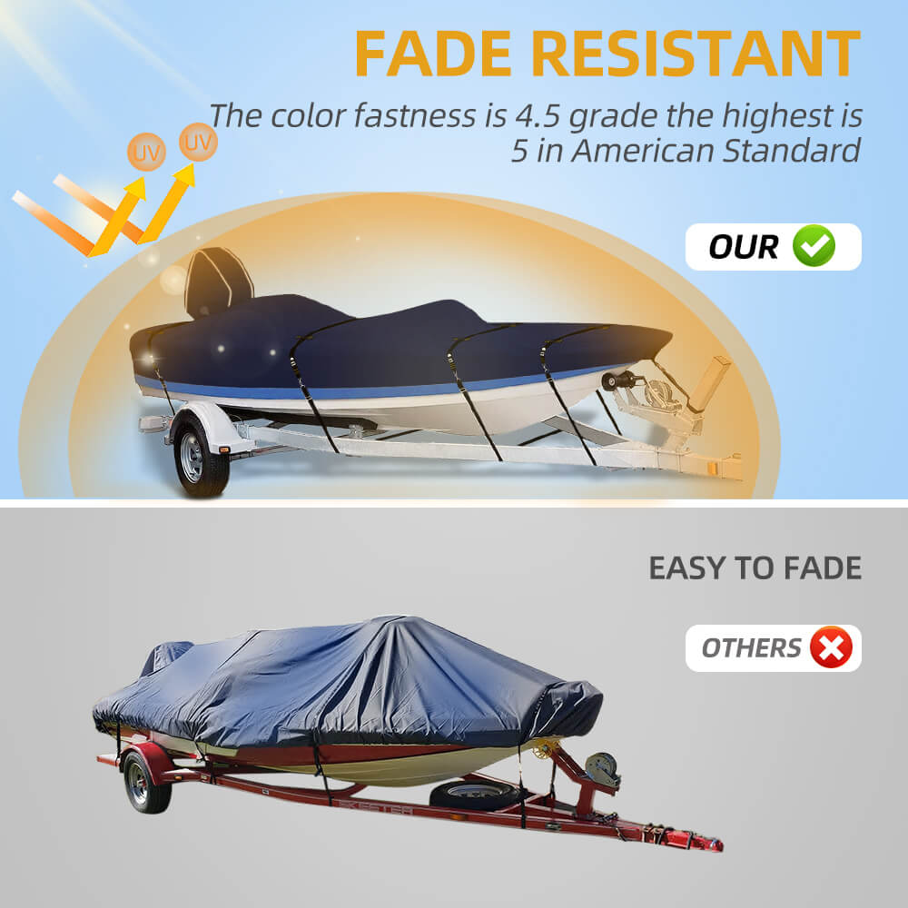 zenicham Bass Boat Cover - fade resistant