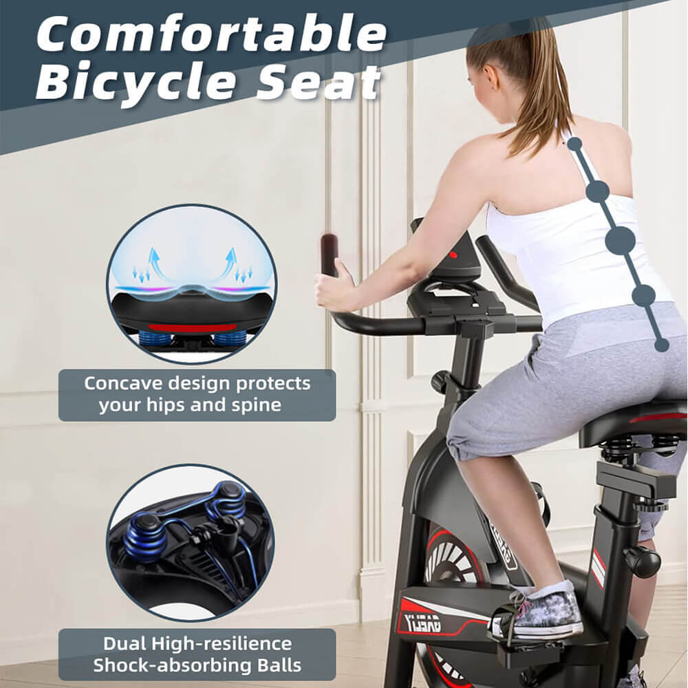 Oversized Bike Seat Cushion Replacement, Comfortable Bike Saddle for M – zenicham Oversized Bike Seat Cushion Replacement, Comfortable Bike Saddle for M – zenicham