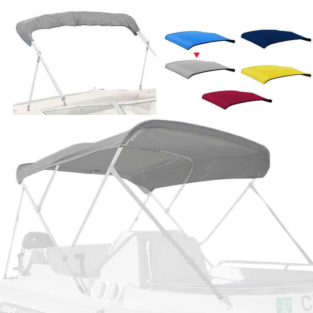 Zenicham 600D 3 Bow  Bimini Top For Boat 6 Sizes(without frame)