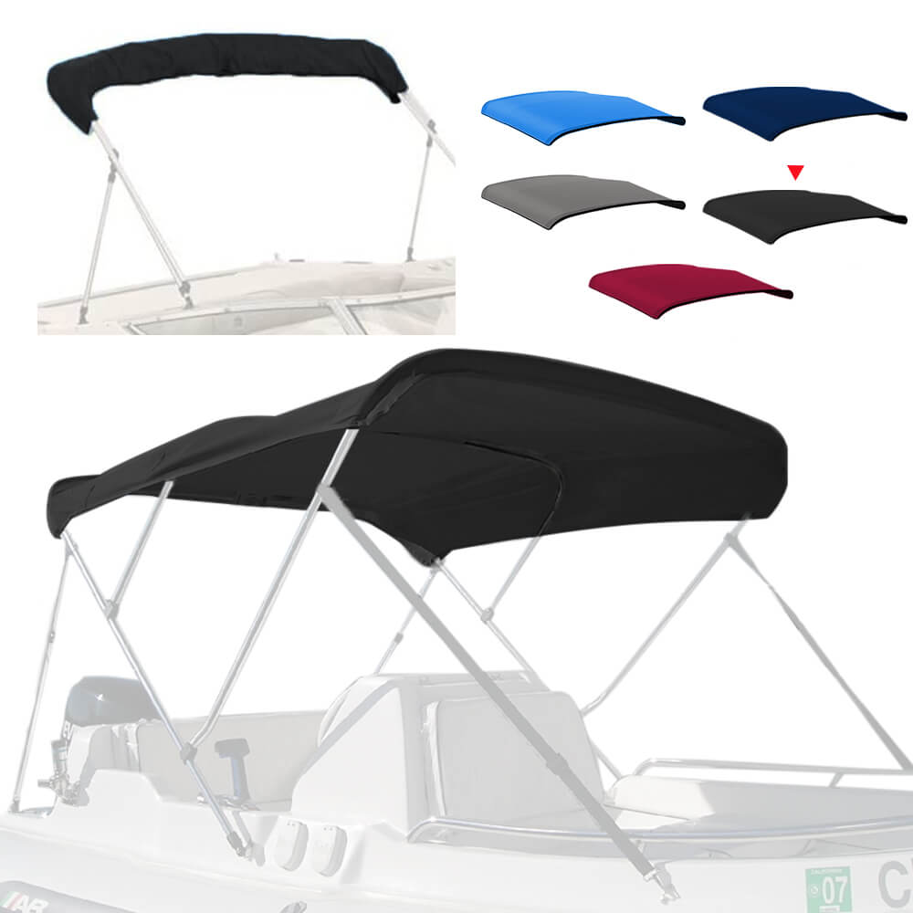 Zenicham 600D 4 Bow Bimini Top For Boat 8 Sizes(without frame)