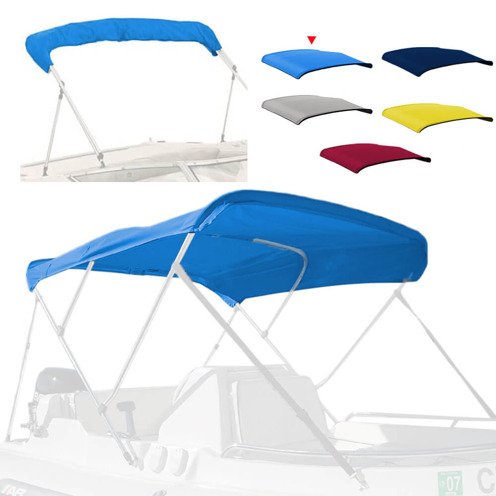 Zenicham 600D 3 Bow  Bimini Top For Boat 6 Sizes(without frame)