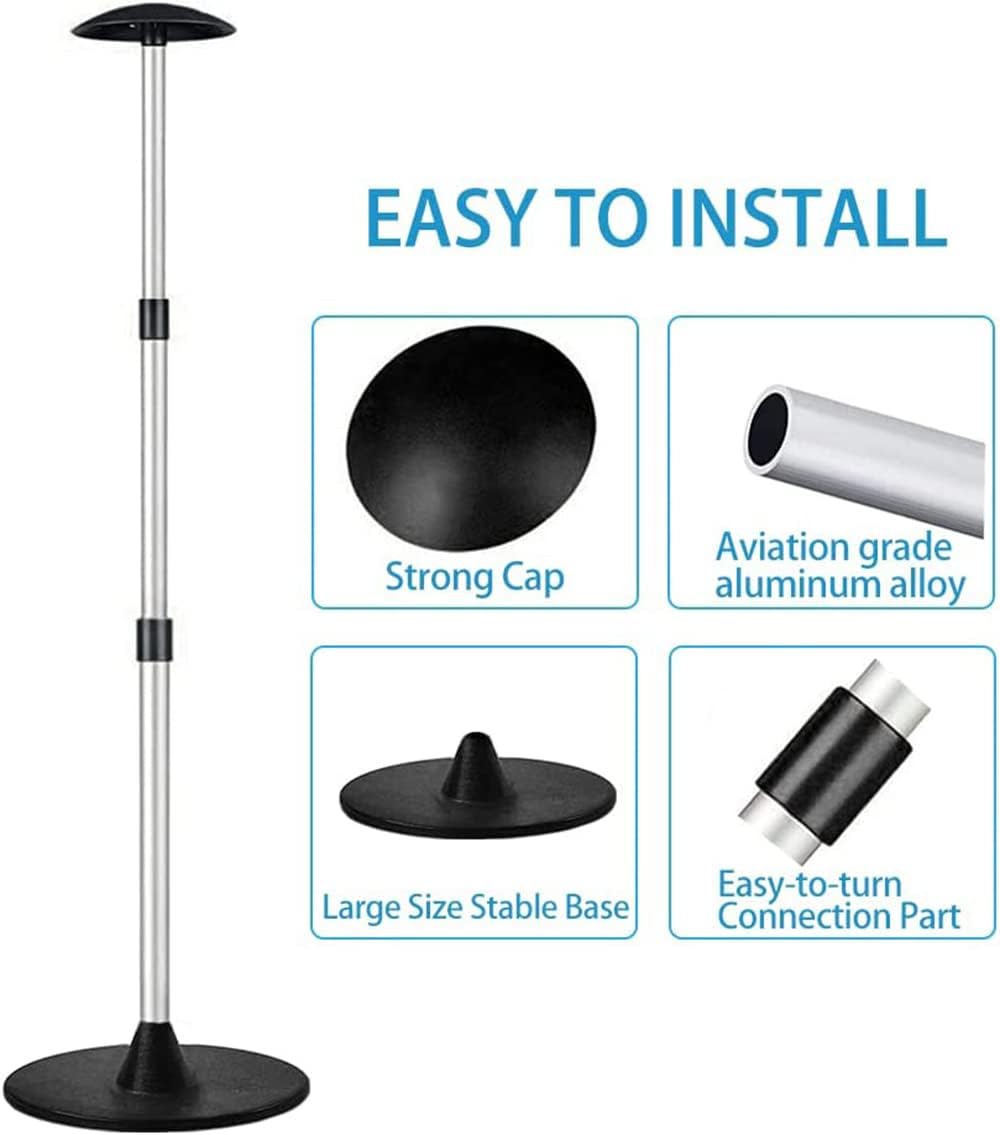 Zenicham Boat Cover Support Poles,Height Adjustable Aluminum Telescoping Pole