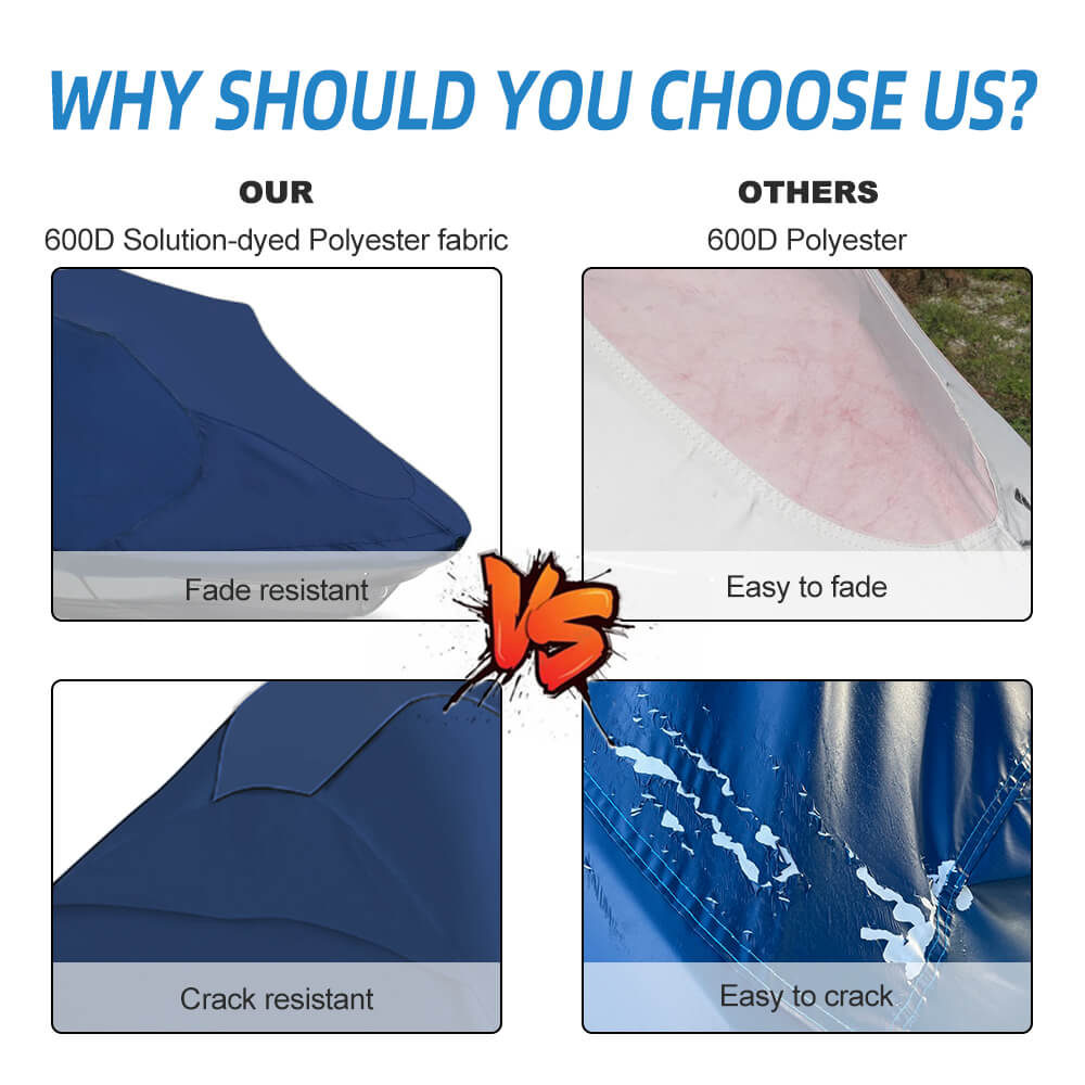 Jet Ski Cover fadeand crack resistant