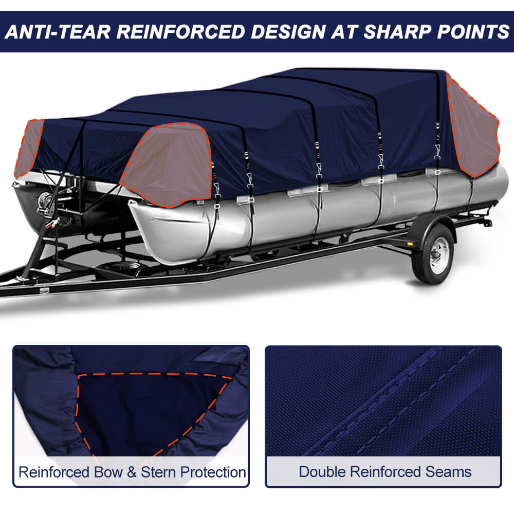 Zenicham 900D Pontoon Boat Cover