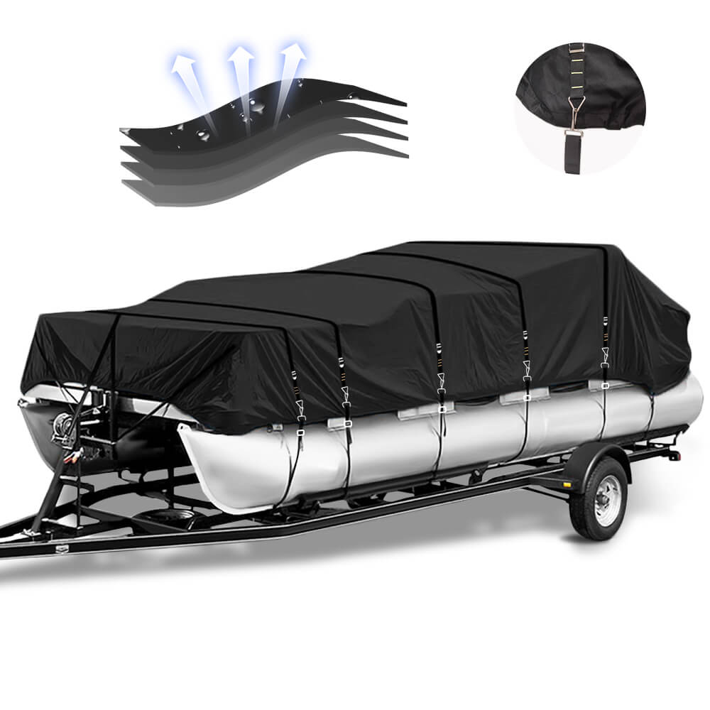 Zenicham 900D Pontoon Boat Cover