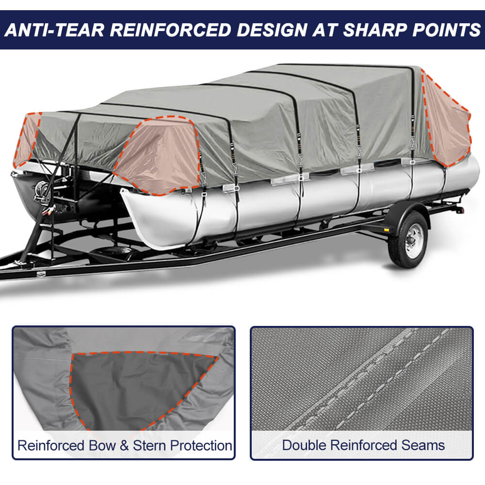 Zenicham 900D Pontoon Boat Cover