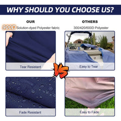 Zenicham 900D Pontoon Boat Cover