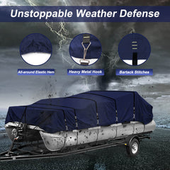 Zenicham 900D Pontoon Boat Cover