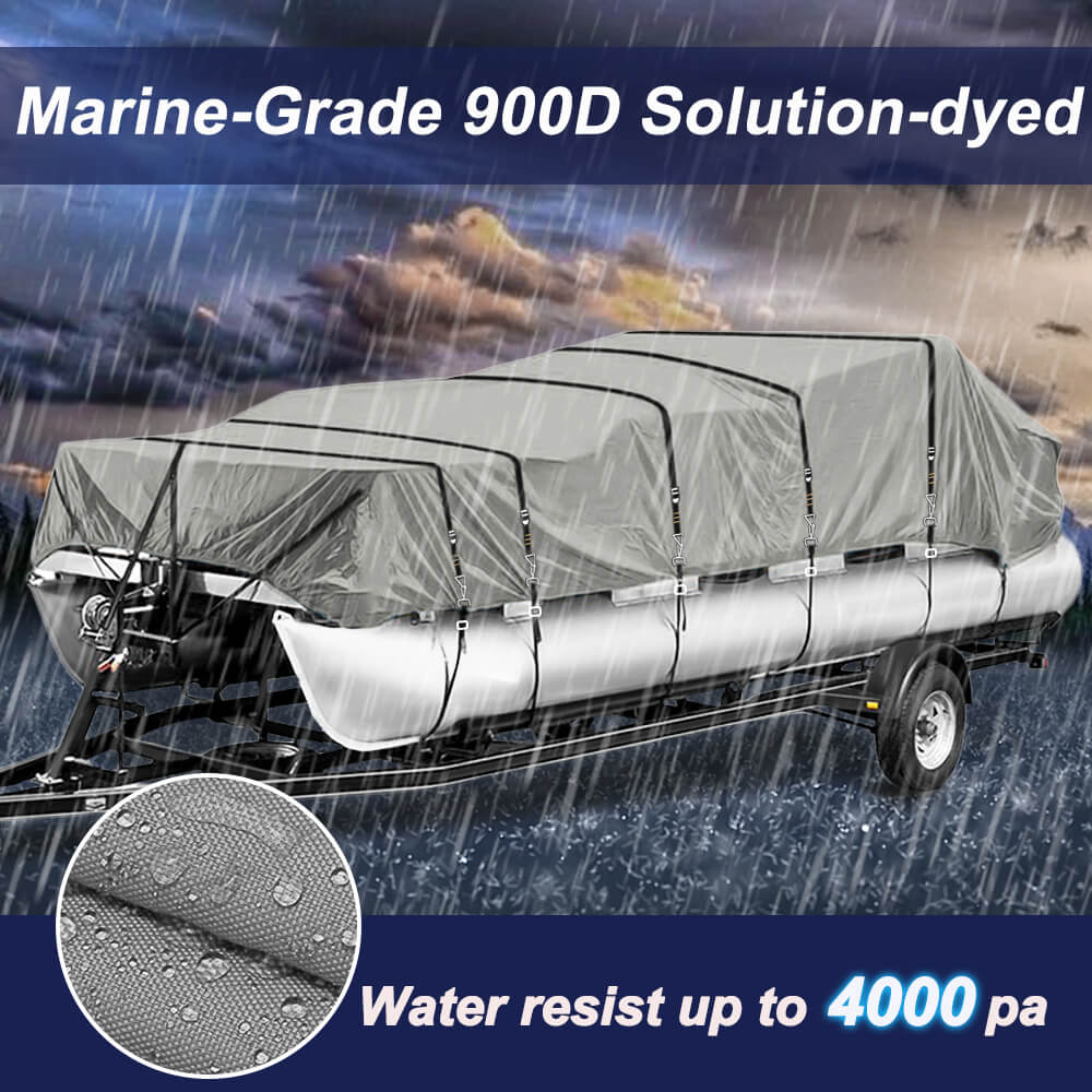 Zenicham 900D Pontoon Boat Cover