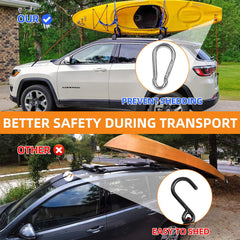 Rope Tie Downs - better saferty during transport