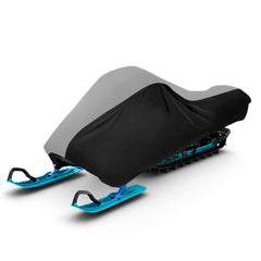 Snowmobile Cover, Universal Waterproof Snowmobile Storage Cover for Polaris, Yamaha, Arctic Cat, Skidoo
