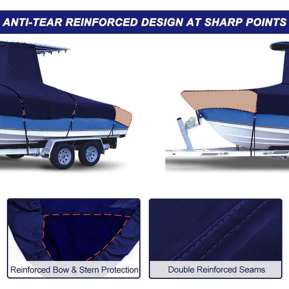 T-Top Boat Cover - zenicham Marine Grade