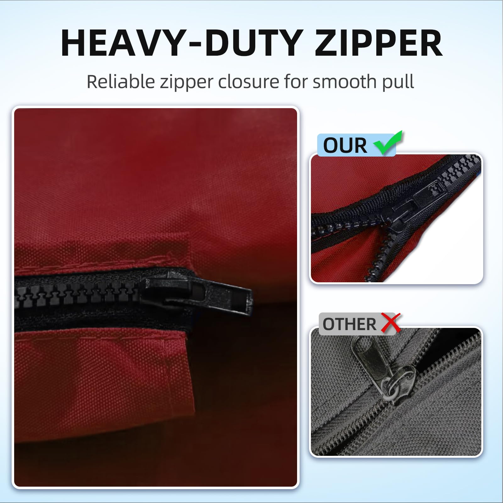 600D 4 Bow Bimini Top Storage Boot with Light Hole ,(3 Bow Without Light Hole)